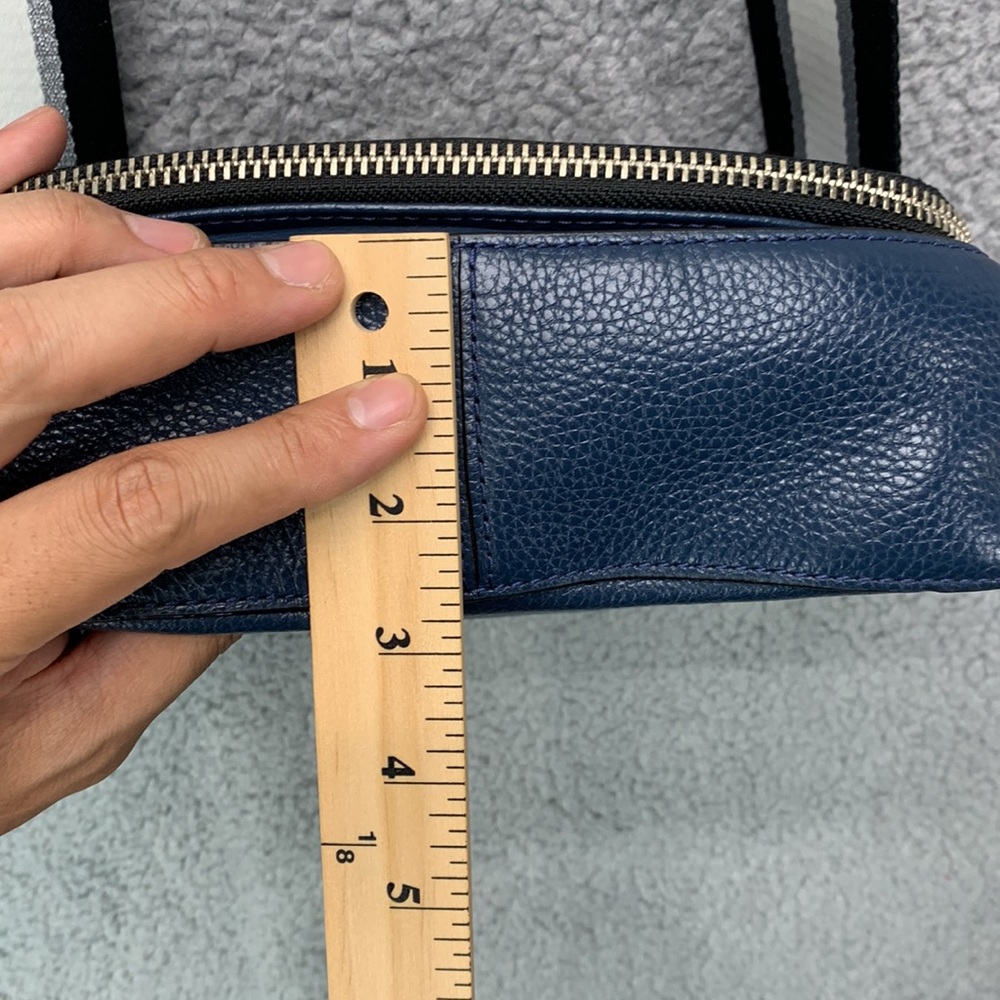 Marc Jacobs Gotham Small‎ Nomad Crossbody Bag Women’s Blue Sea Leather – Good - Picture 15 of 15